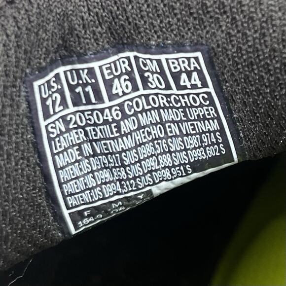 Skechers Mens Size 12 Slip-ins Garza Gervin 205046 Brown Memory Foam Sneakers - Picture 11 of 13